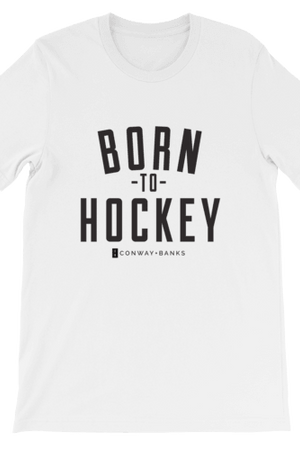 Born to Hockey Tee Mens - Conway + Banks Hockey Co.