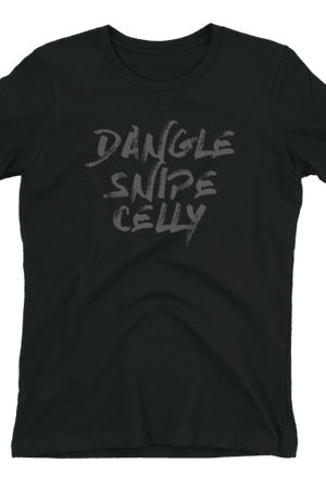 Dangle Snipe Celly Womens Tee - Conway + Banks Hockey Co.