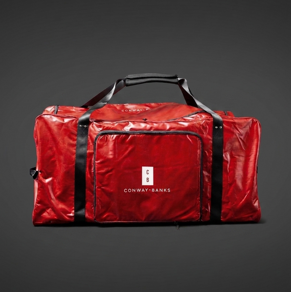 Conway+Banks 10ds goalie bag red