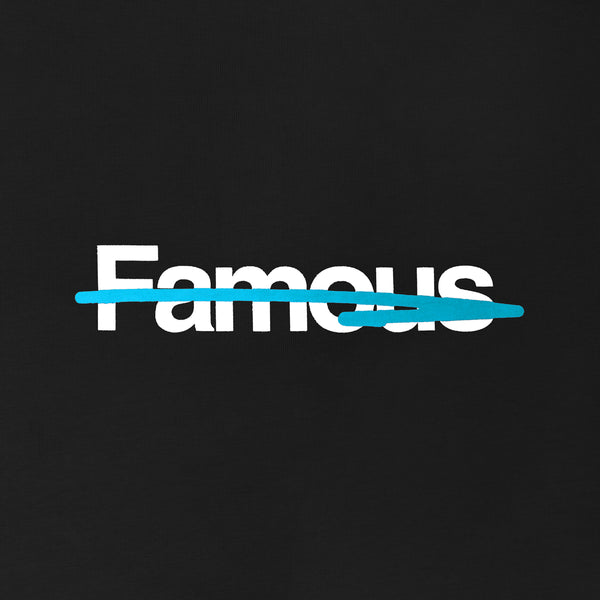 Not Famous "Quest" Tee - Shadow Black