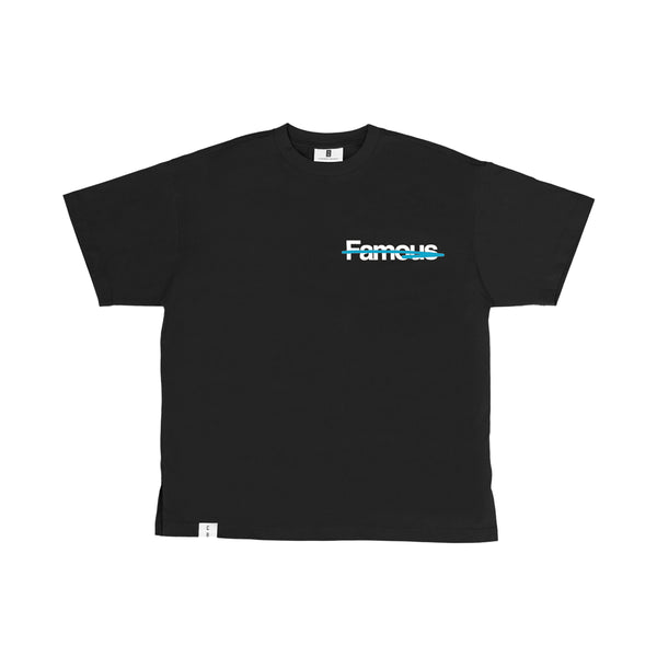 Not Famous "Quest" Tee - Shadow Black