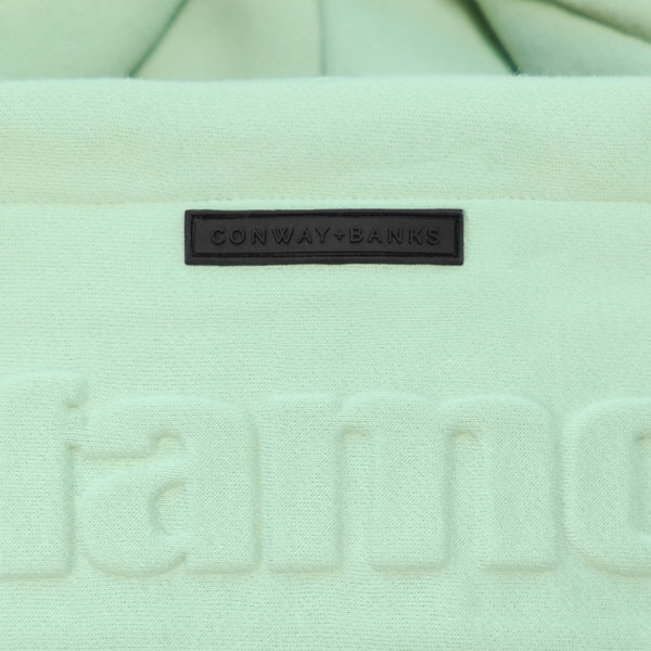 Not Famous "Relentless" Fleece Hoodie - Mint