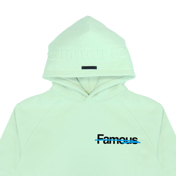 Not Famous "Relentless" Fleece Hoodie - Mint