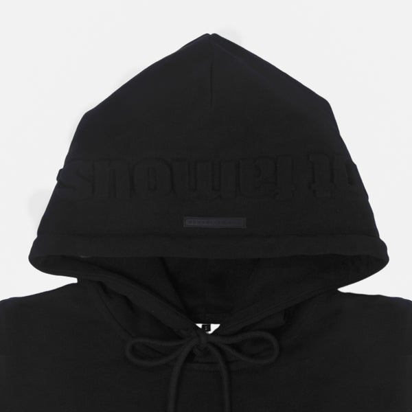 Not Famous "Strive" Terry Hoodie - Midnight Black