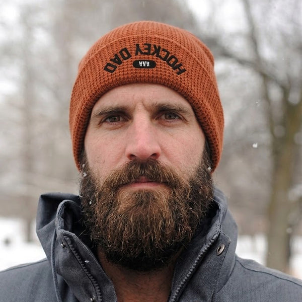 aaa hockey dad reverse beanie