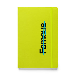 Not Famous Hardcover Notebook