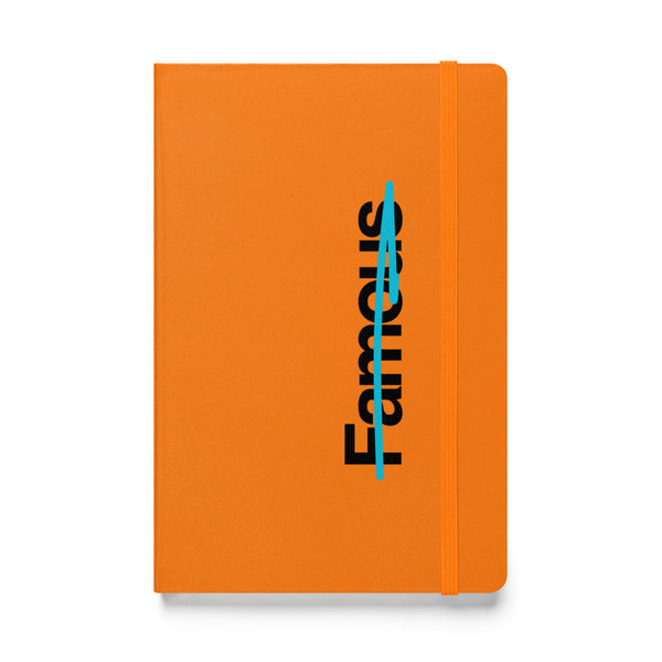 Not Famous Hardcover Notebook