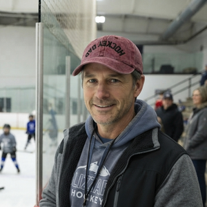 hockey dad hat reverse vintage