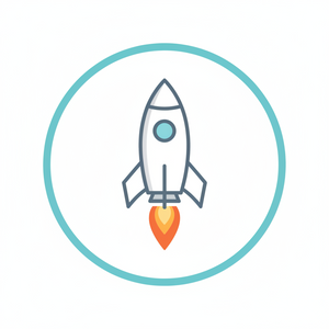 rocket ship icon