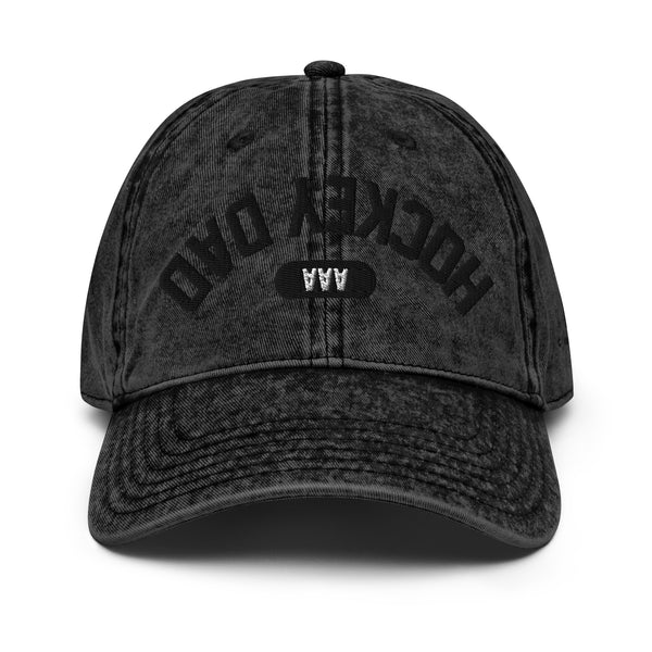 AAA Hockey Dad Reverse Vintage Cotton Twill Cap