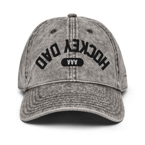AAA Hockey Dad Reverse Vintage Cotton Twill Cap