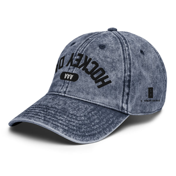 AAA Hockey Dad Reverse Vintage Cotton Twill Cap