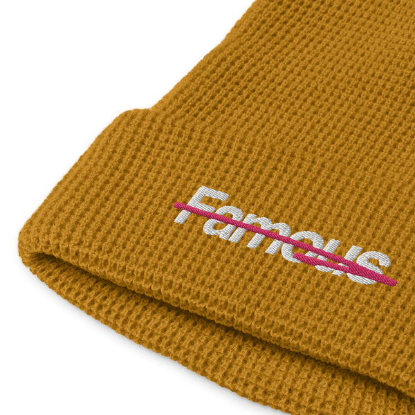 Not Famous "Waffle" beanie