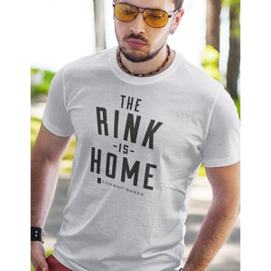The Rink Is Home Tee Mens - Conway + Banks Hockey Co.