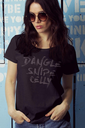 Dangle Snipe Celly Womens Tee - Conway + Banks Hockey Co.