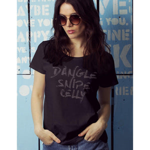 Dangle Snipe Celly Womens Tee - Conway + Banks Hockey Co.