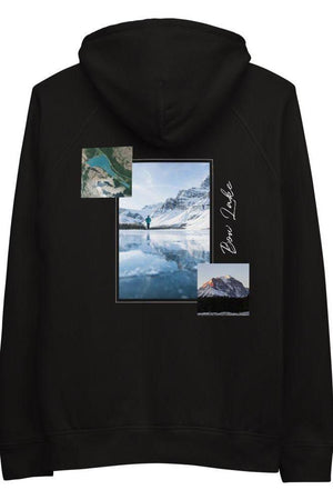 Natalie Gillis - Day On Bow Lake Unisex Eco Hoodie - Conway + Banks Hockey Co.