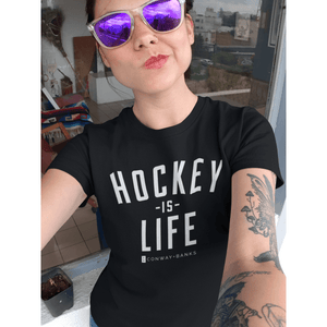 Hockey is Life Tee Womens - Conway + Banks Hockey Co.
