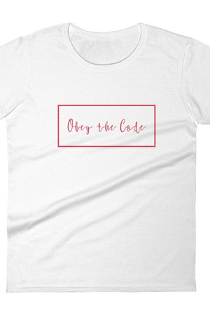 Obey The Code - Womens Tee - Conway + Banks Hockey Co.