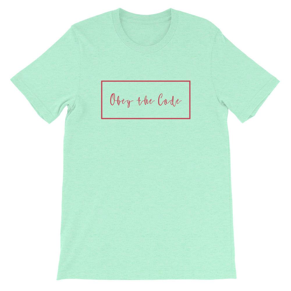 Obey The Code - Herren T-Shirt – Conway+Banks Hockey Co.