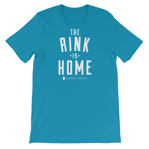 The Rink Is Home Tee Mens - Conway + Banks Hockey Co.