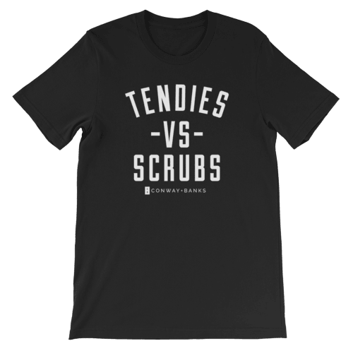Tendies vs Scrubs Tee Mens - Conway + Banks Hockey Co.