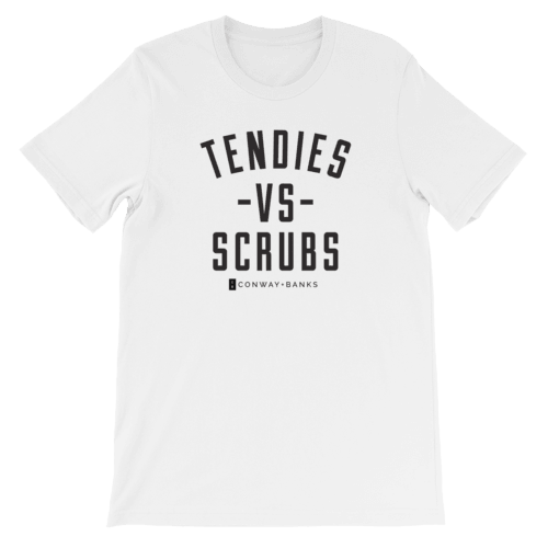 Tendies vs Scrubs Tee Mens - Conway + Banks Hockey Co.