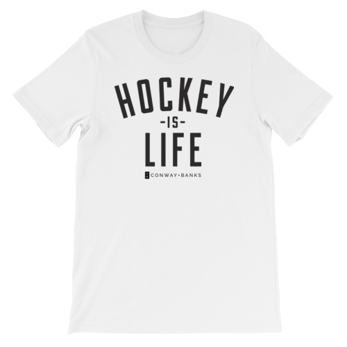 Hockey is Life Tee Mens - Conway + Banks Hockey Co.